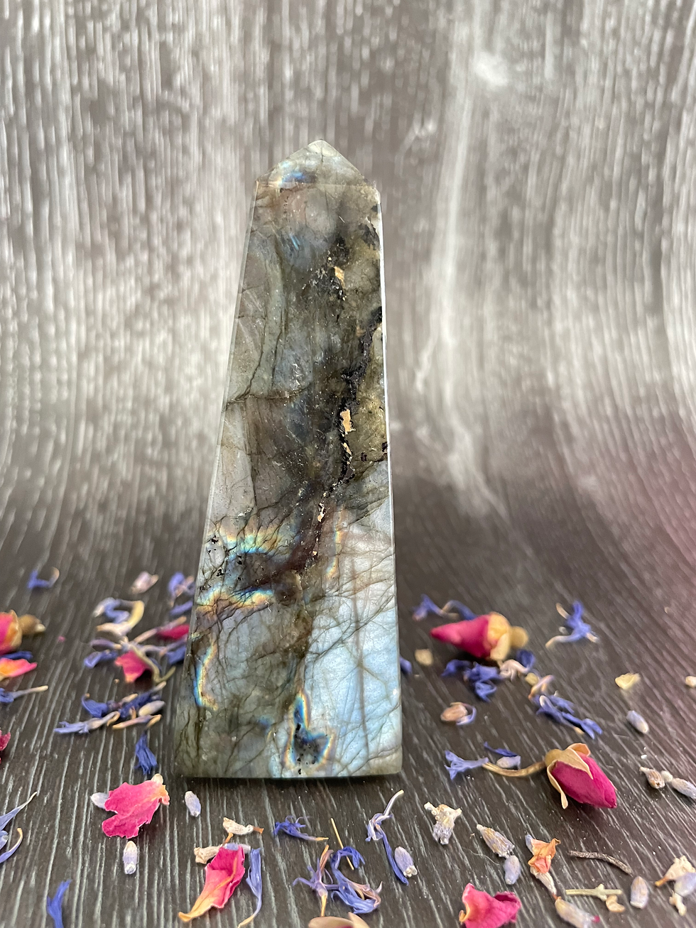 Labradorite Crystal Tower