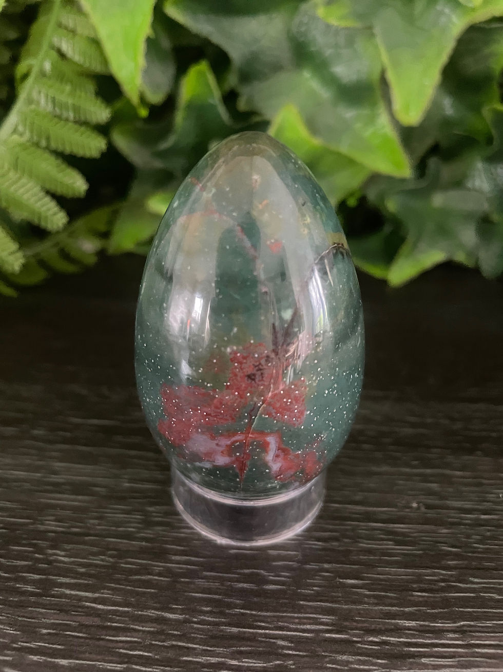 Bloodstone Crystal Egg