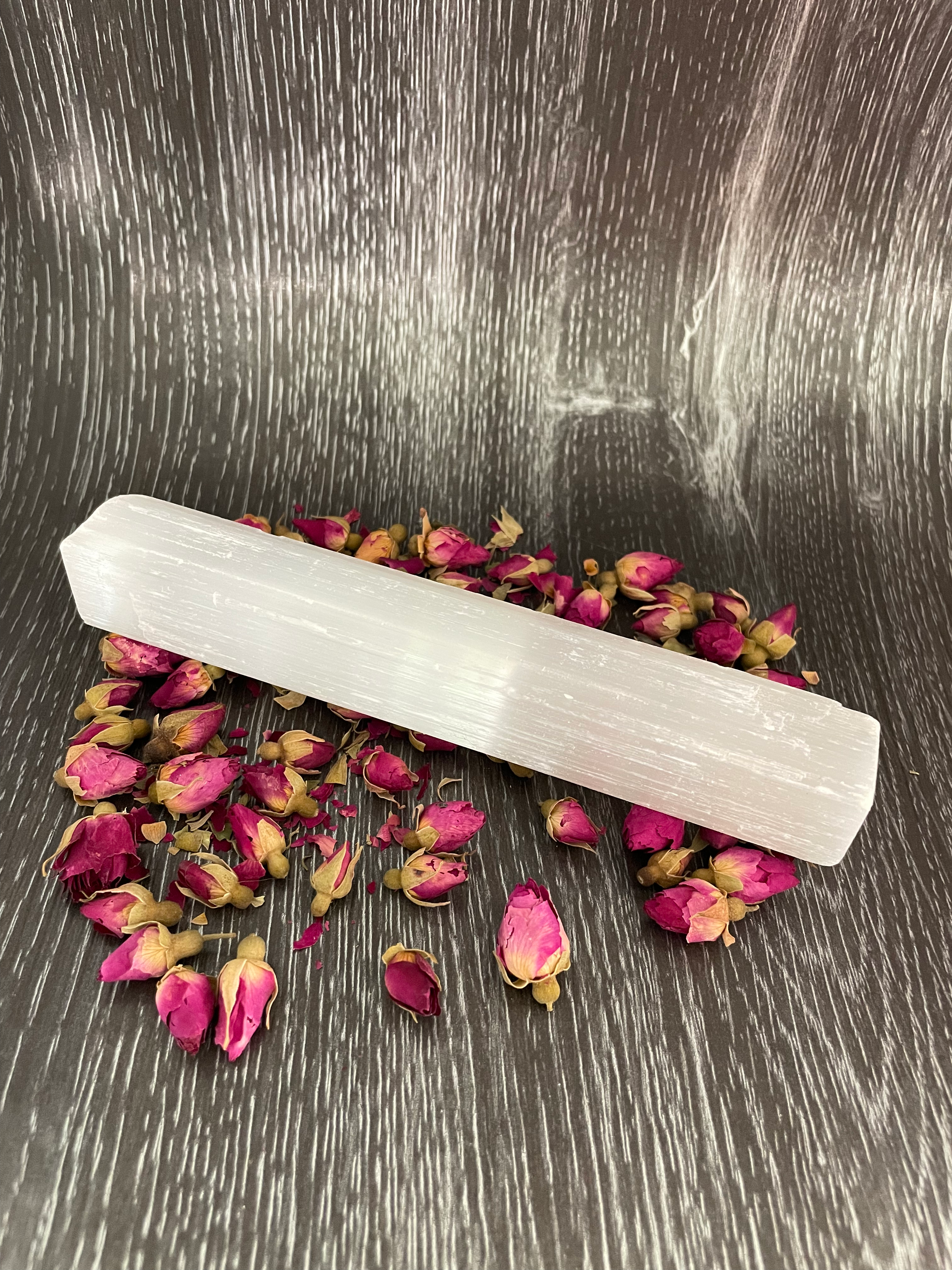 Selenite Crystal Wand Small