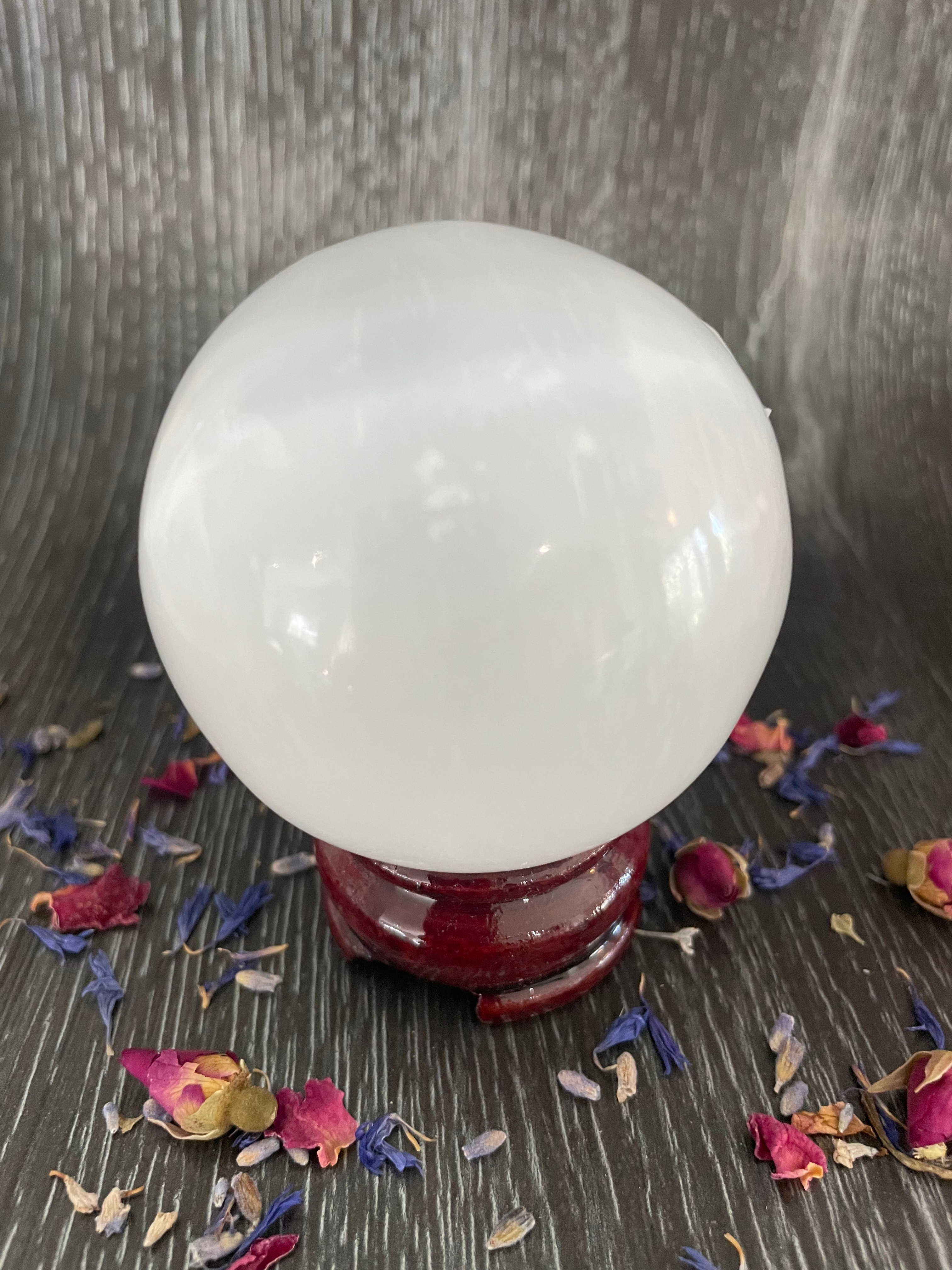 Selenite Crystal Sphere