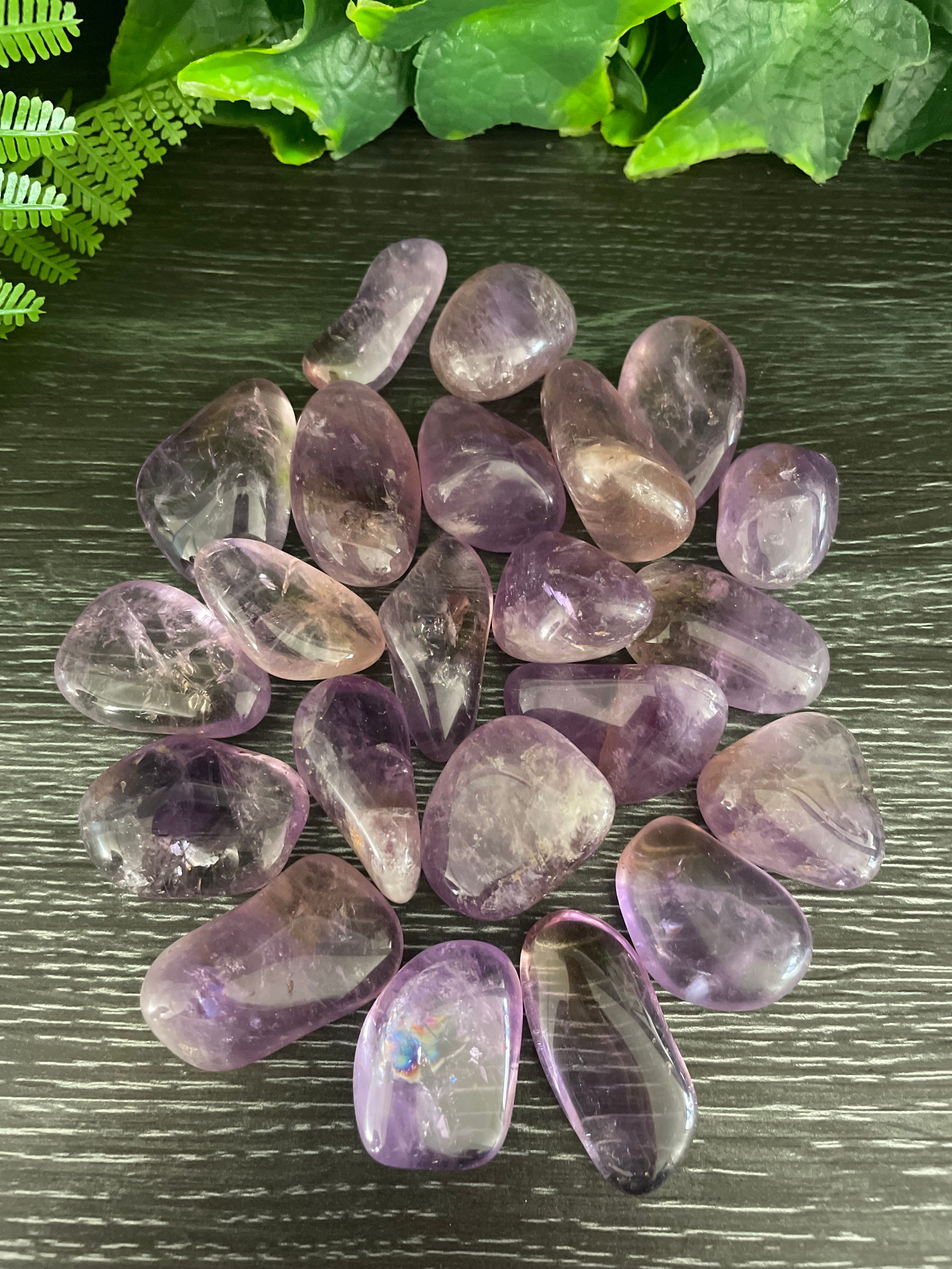 Ametrine Crystal Tumble Stone