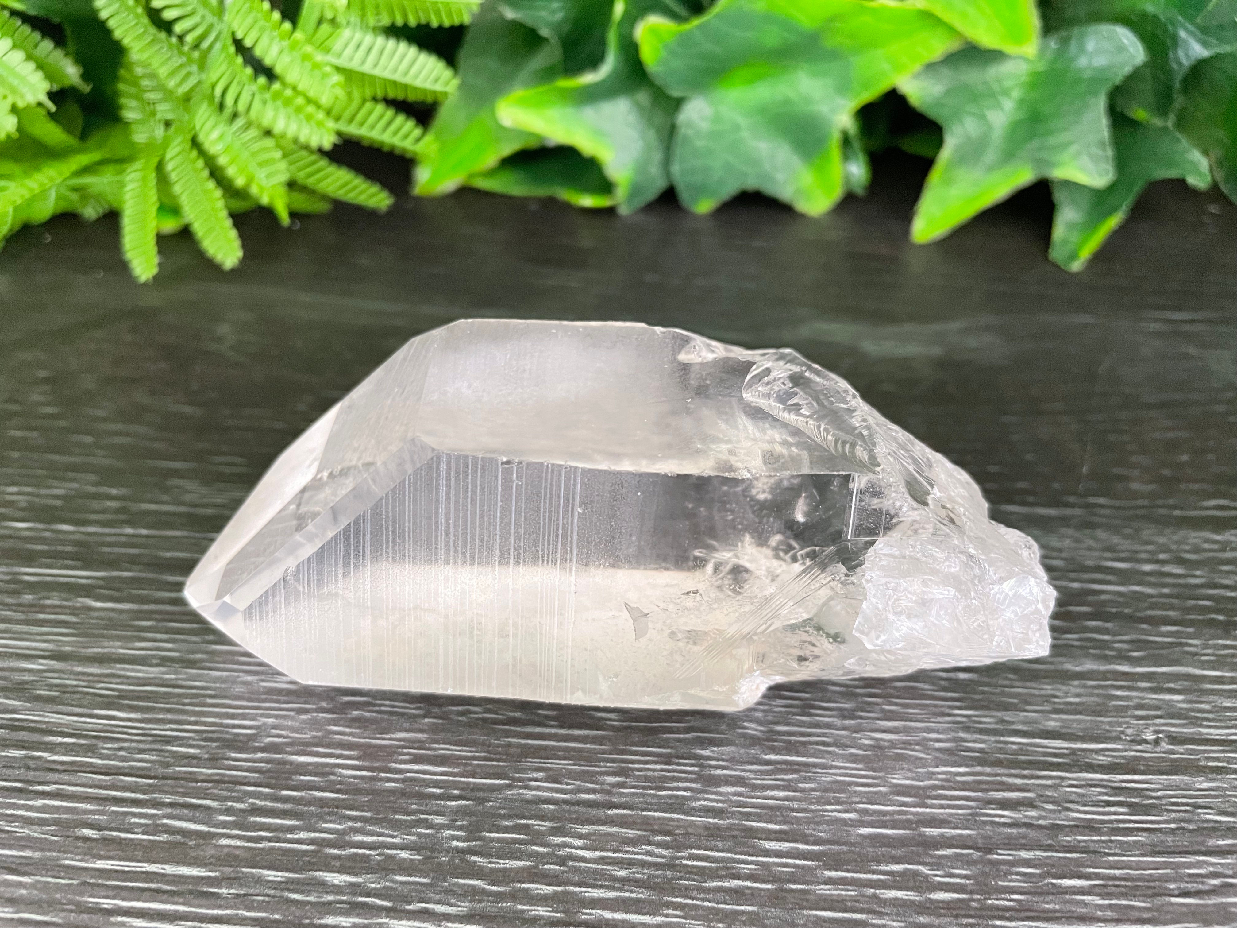 Lemurian Quartz Crystal Point