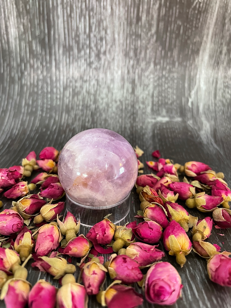Amethyst Crystal Sphere
