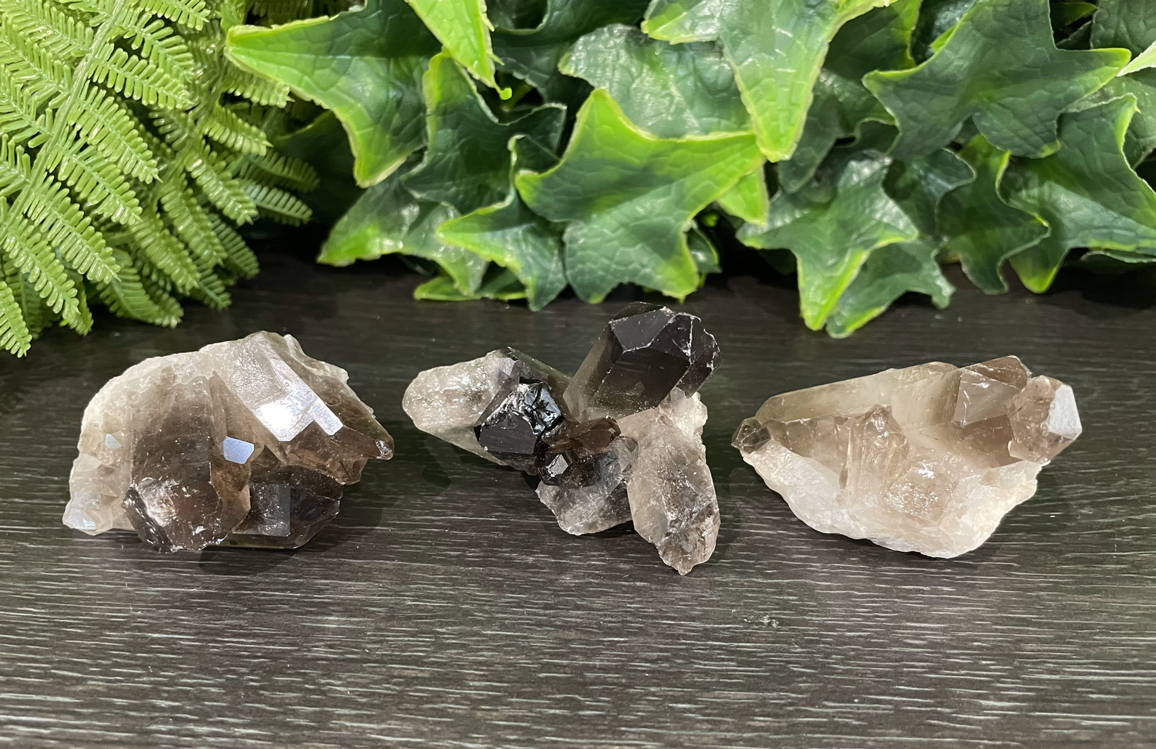 Smokey Quartz Crystal Small Cluster