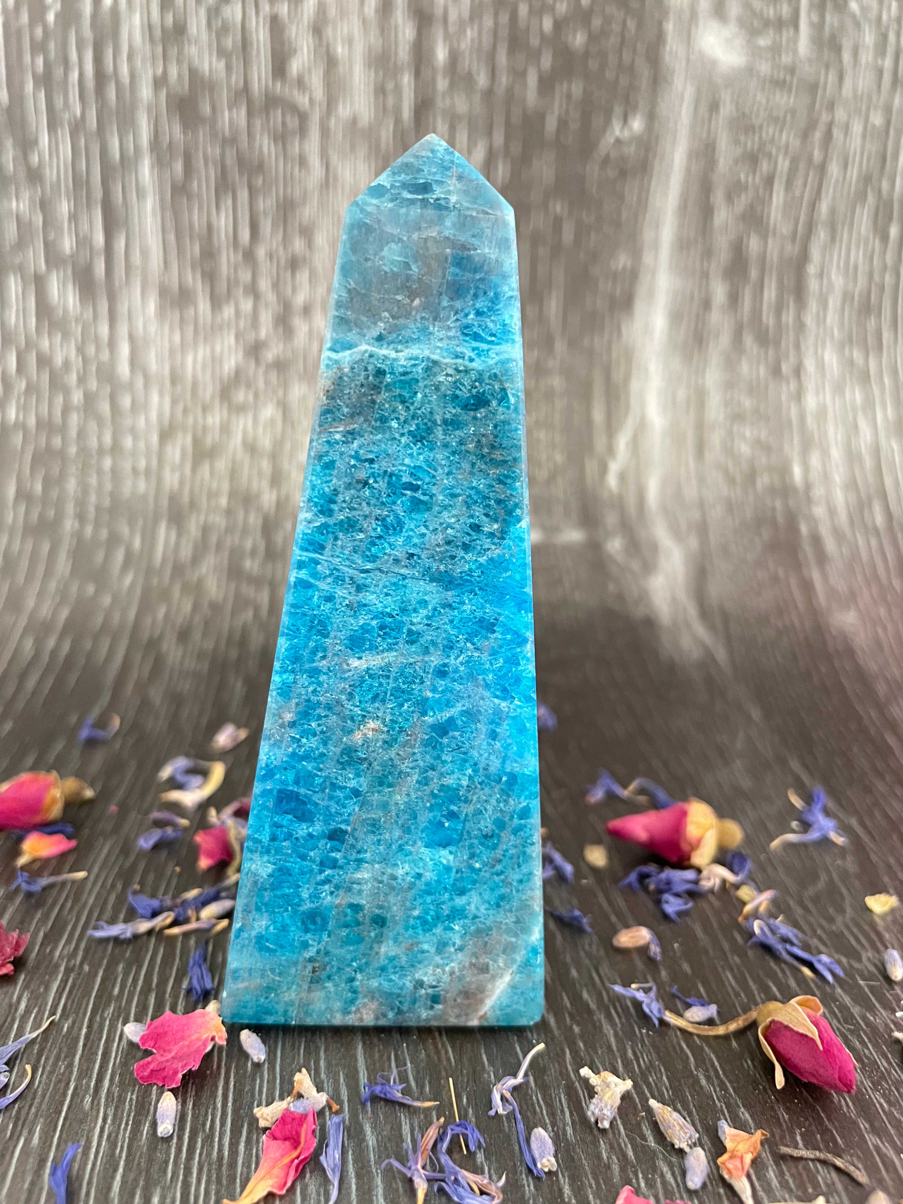 Apatite Crystal Generator Tower