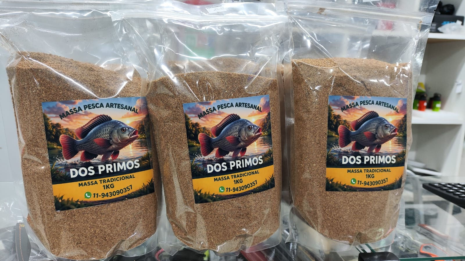 Massa dos Primos - Massa Tradicional 1kg
