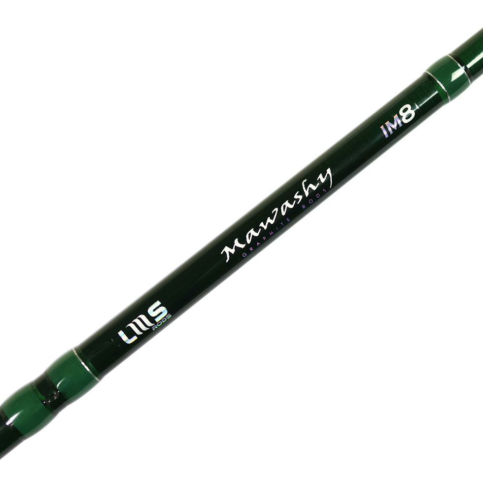 Miniatura: Mawashy Spin 70 18-50g 15-40lb 2pcs IM8 (Green) Bipartida molinete
