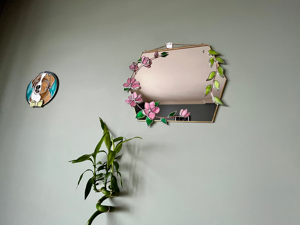 Küçük resim: Manolya tasarım ayna