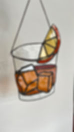 Küçük resim: Negroni Kokteyl Vitray Güneşkapanı