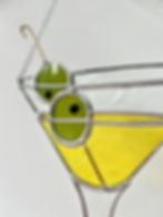 Küçük resim: Kokteyl Martini tasarım Vitray
