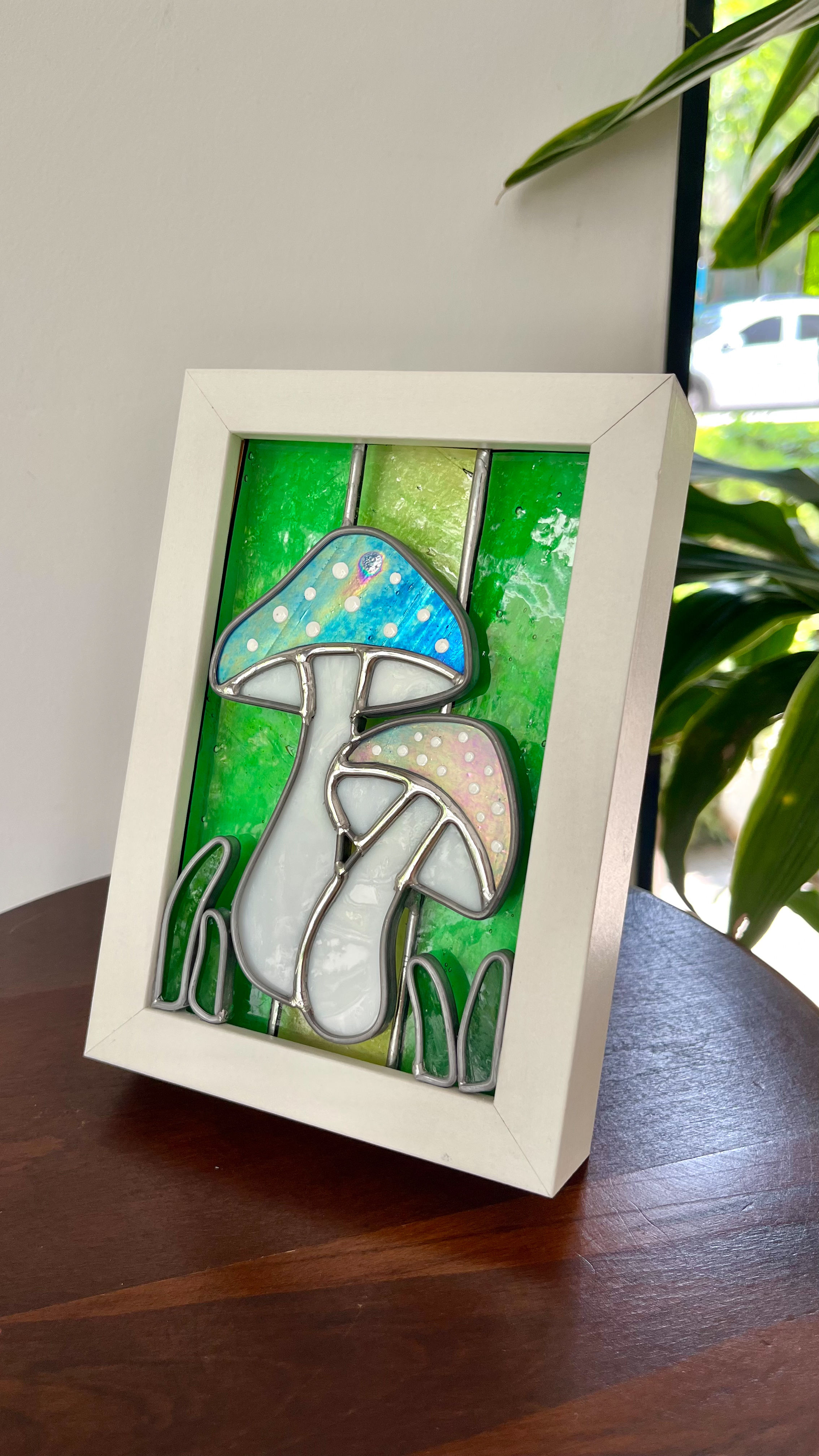 Çerçeveli Mantar Vitray