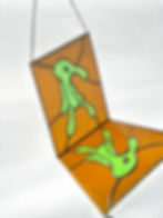 Küçük resim: Bold & Brash Tasarım Vitray Panel