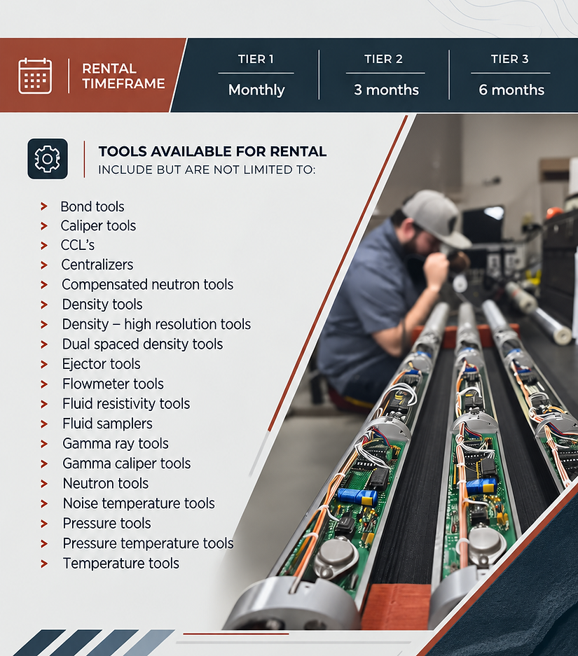 Comprobe's Tool Rental Program