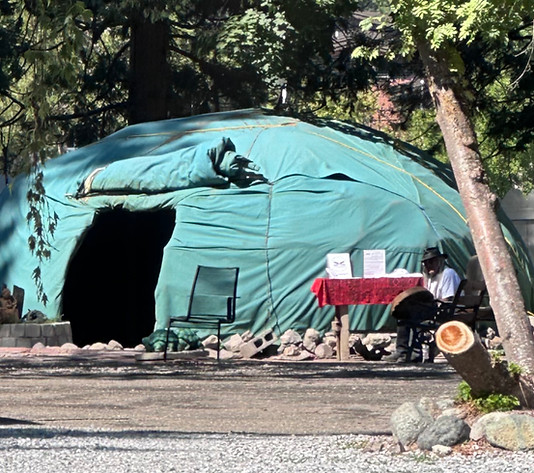 Native American Sweat Lodge Temazcal