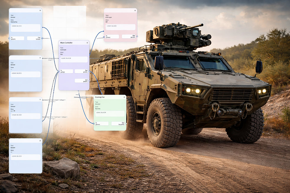 End-to-End Softwareentwicklung im Military & Defence Umfeld
