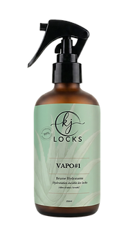 Brume hydratante pour locks qui retient l’hydratation et garde les cheveux souples plus longtemps