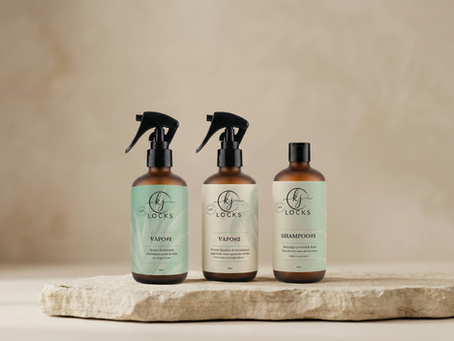 Pack croissance KJ Locks avec VAPO #1, VAPO #2 et SHAMPOO #1 pour hydrater, nettoyer et traiter les locks sans résidus