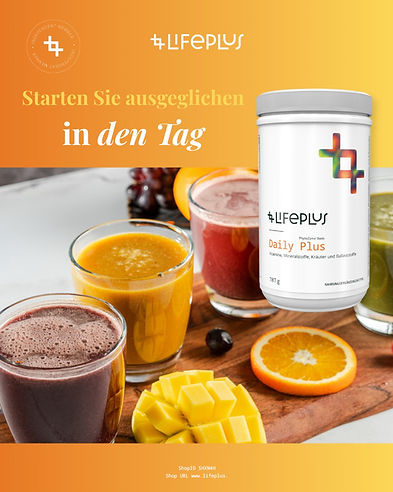 Eine Synergie aus perfekt aufeinander abgestimmten Nährstoffen aus der Natur – ohne Zusatzstoffe, aber voller Lebensenergie!