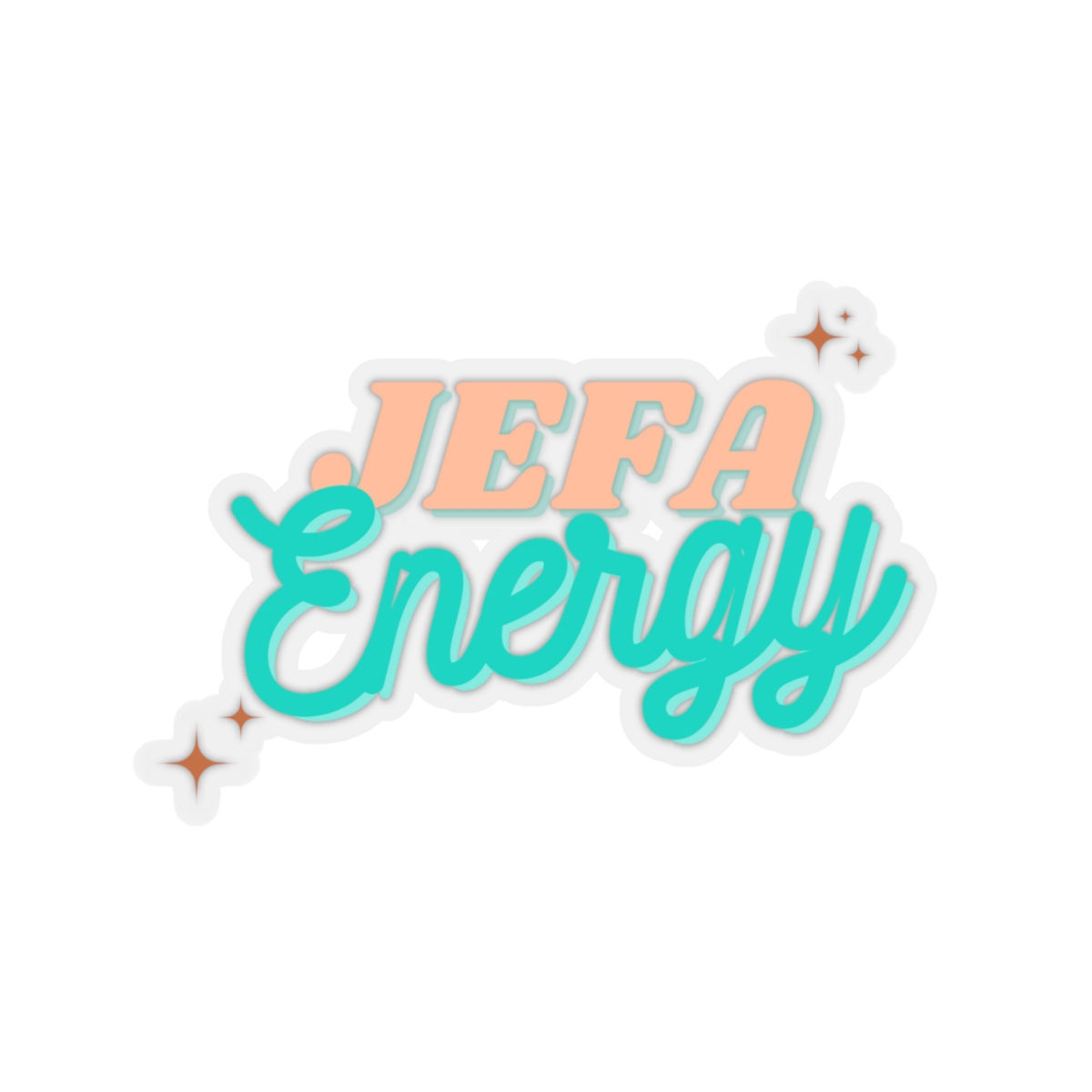 Jefa Energy Sticker Latina Motivation