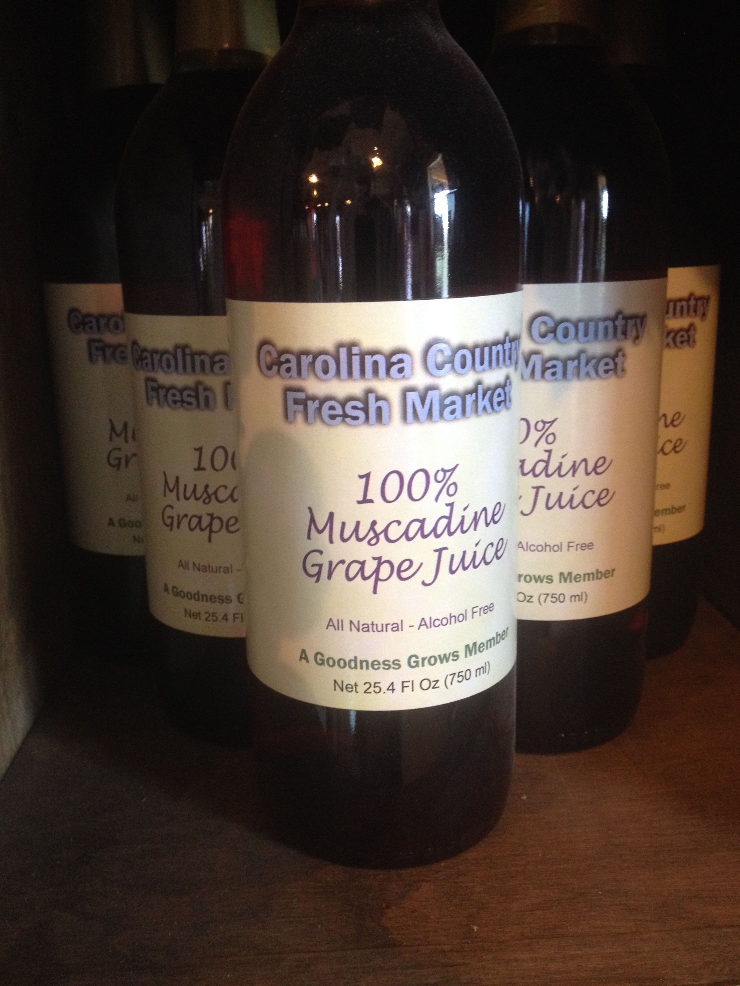 100% Muscadine Grape Juice
