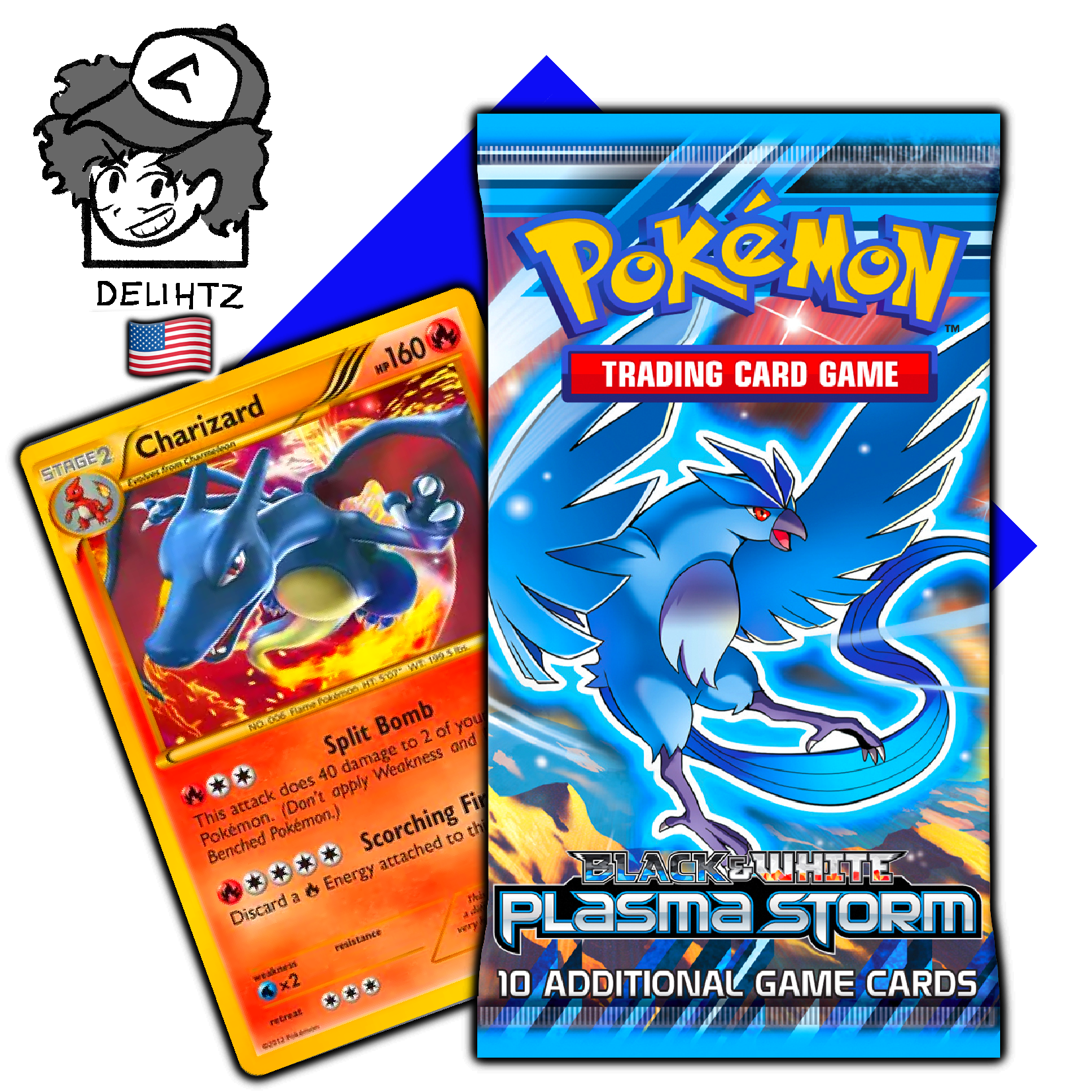 "Plasma Storm” Booster Pack - Pokemon English BW8