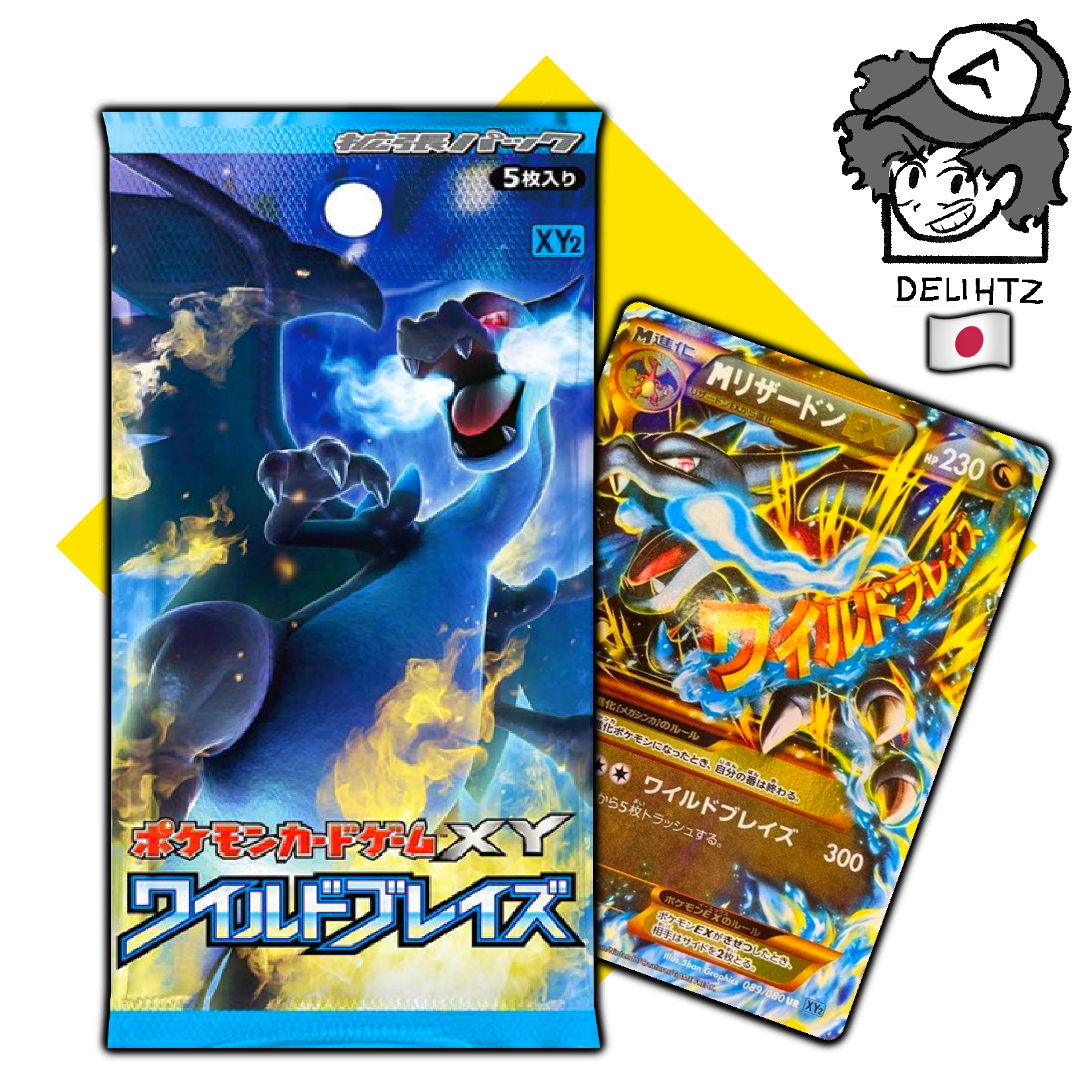 "Wild Blaze" Booster Box - Pokemon Japanese XY2 [Flashfire]