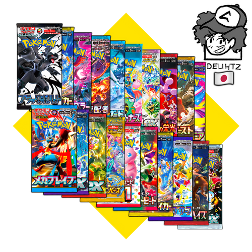 J-6/10 Set Variety Pack - Pokémon Japanese Booster Bundle | DeliHtz