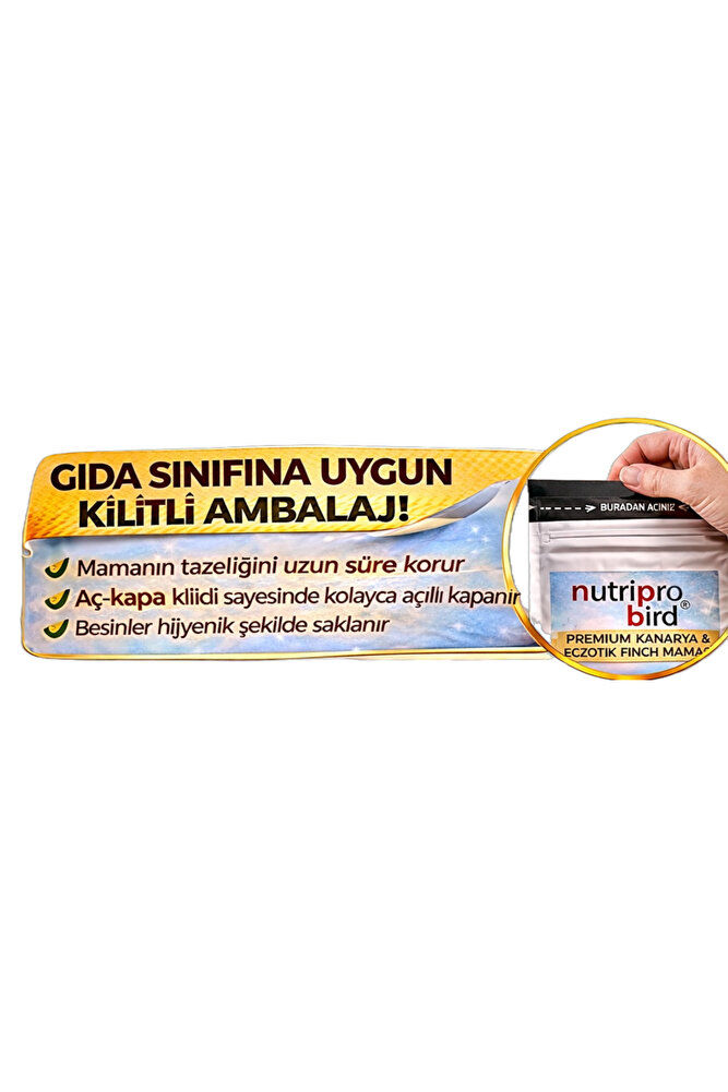 Küçük resim: Premium Kanarya Maması 1 Kg - Yumurtalı Vitaminli Profesyonel Üretici Ve Kondisy