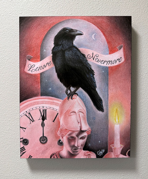 The Raven_framed
