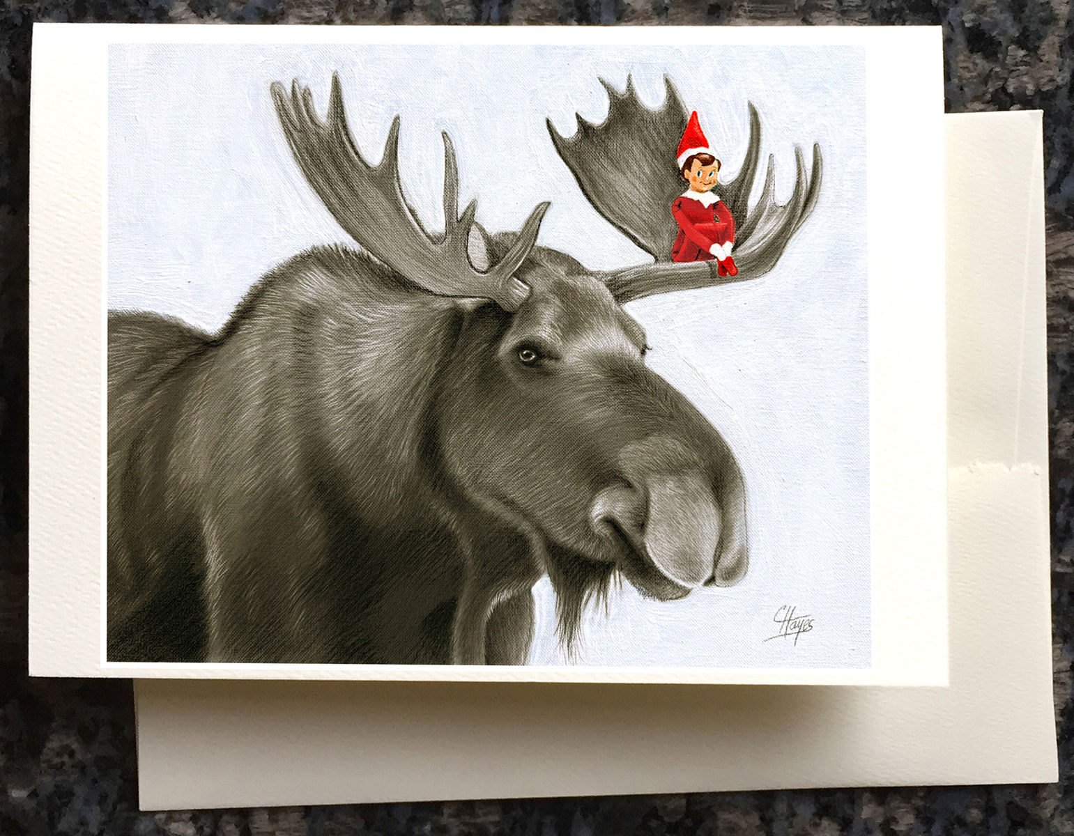 Elf on the Moose - NEW!