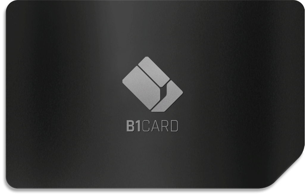 B1 Card-designvoorbeeld 3 uit het officiële kaartoverzicht