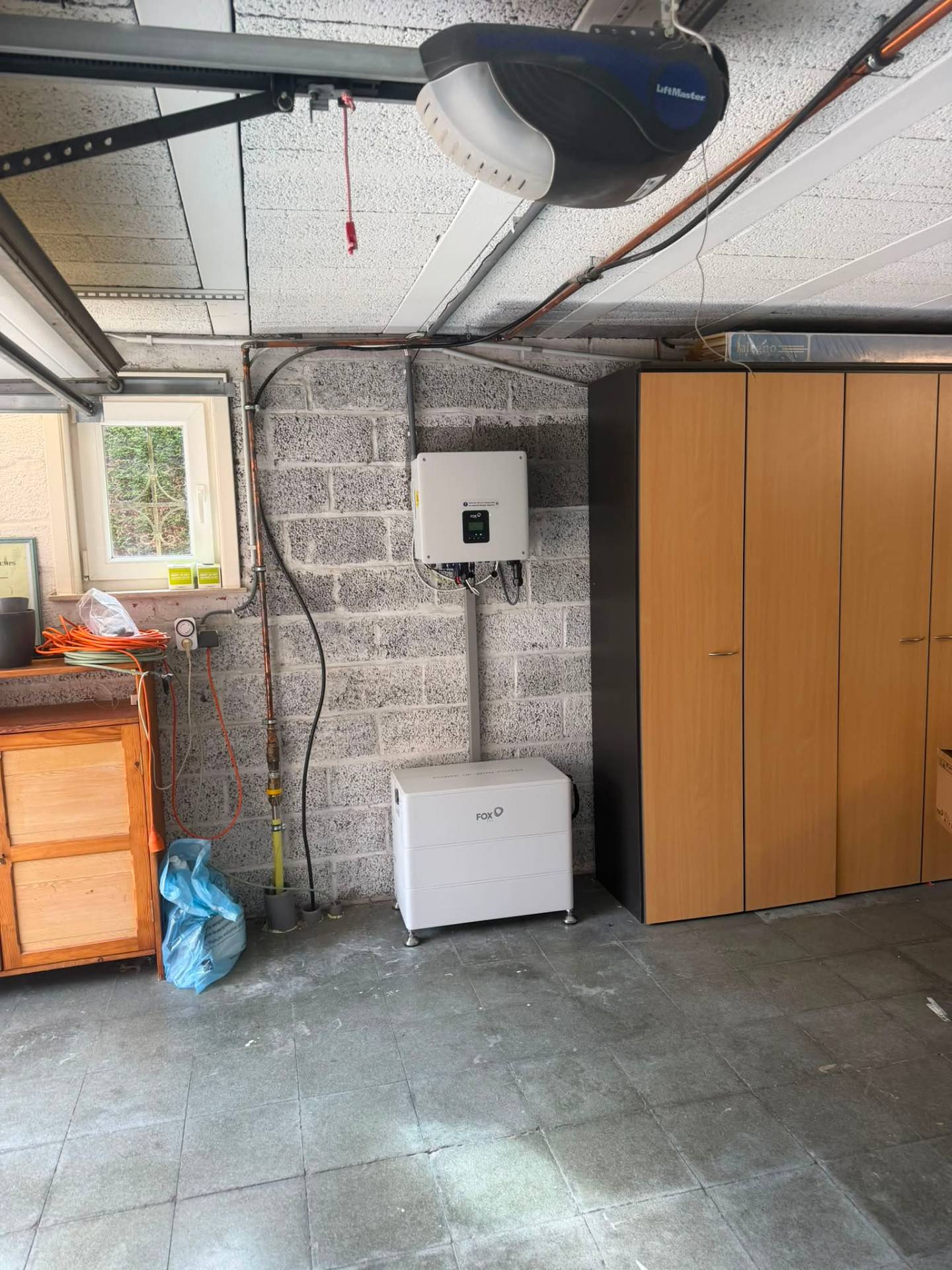 FoxESS — garage installatie