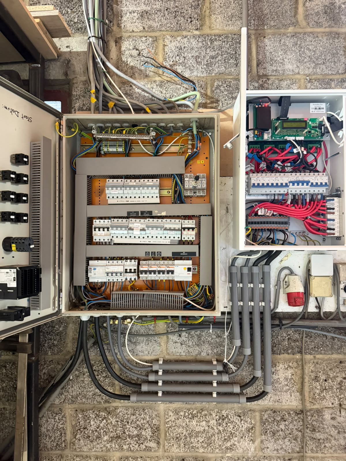Elektrische verdeelkast — installatie