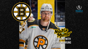 Bruins Sign Navrin Mutter to One-Year, Two-Way Contract