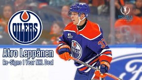Oilers sign Leppänen to one-year extension