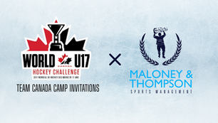 Eight clients invited to Hockey Canada U17 camp