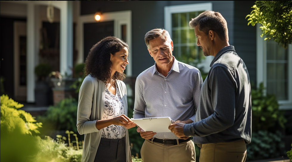 A public adjuster helping a policyholder to get the maximum settlement from an insurance company