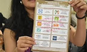 ¿Cuántas boletas necesitas para votar?