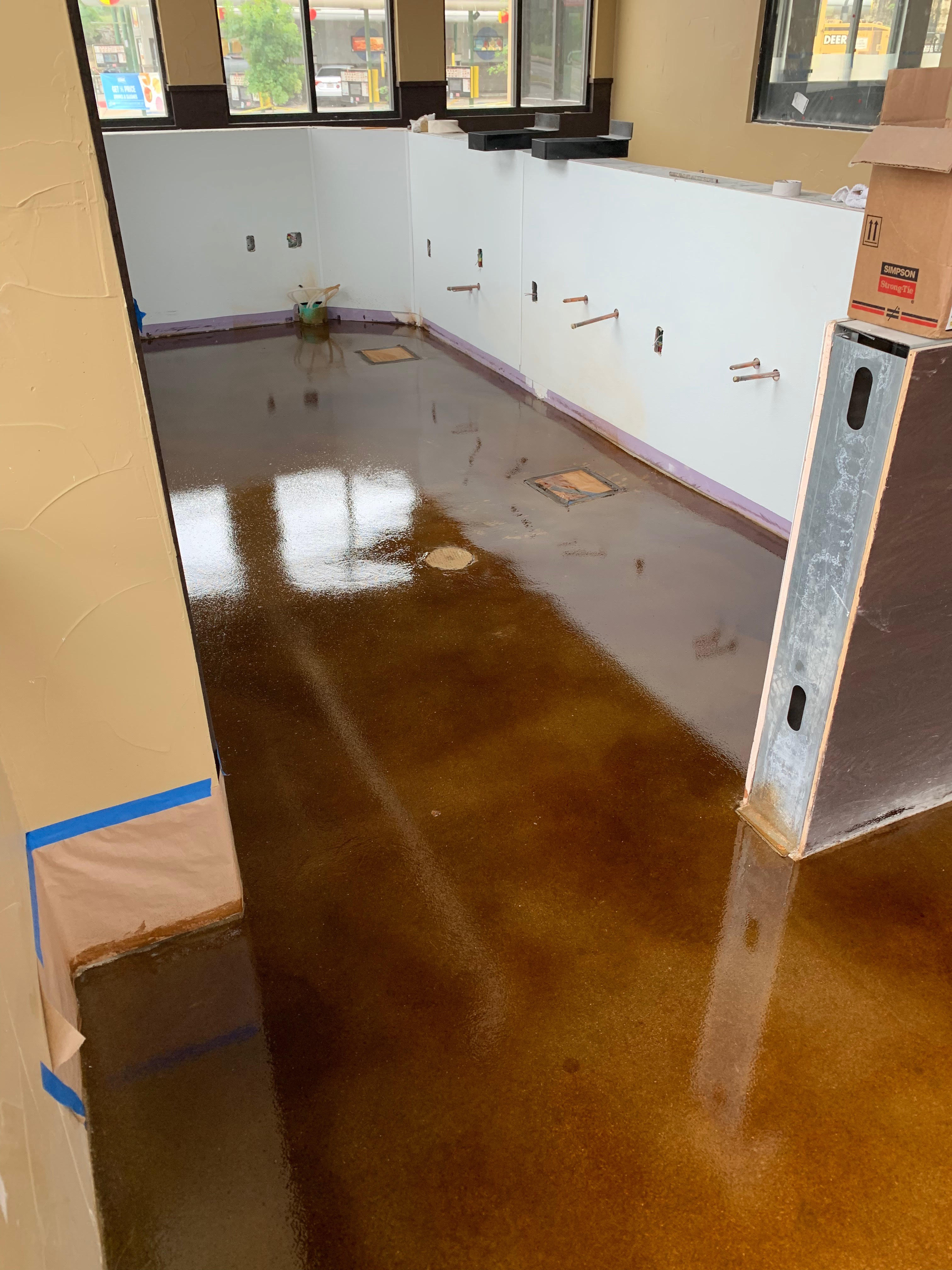 Epoxy Stain Las Palapas TPC