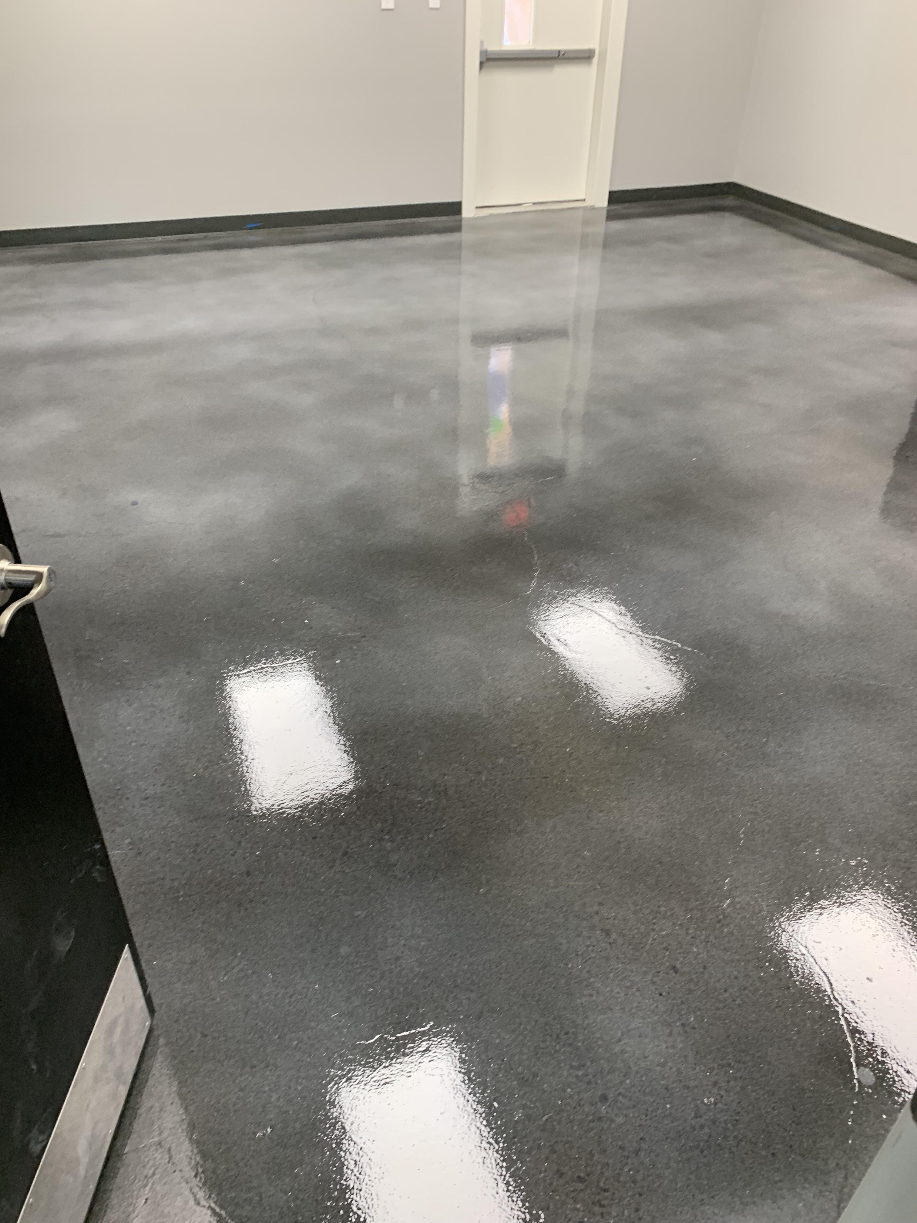 Epoxy Stain Gull Grey and Frost