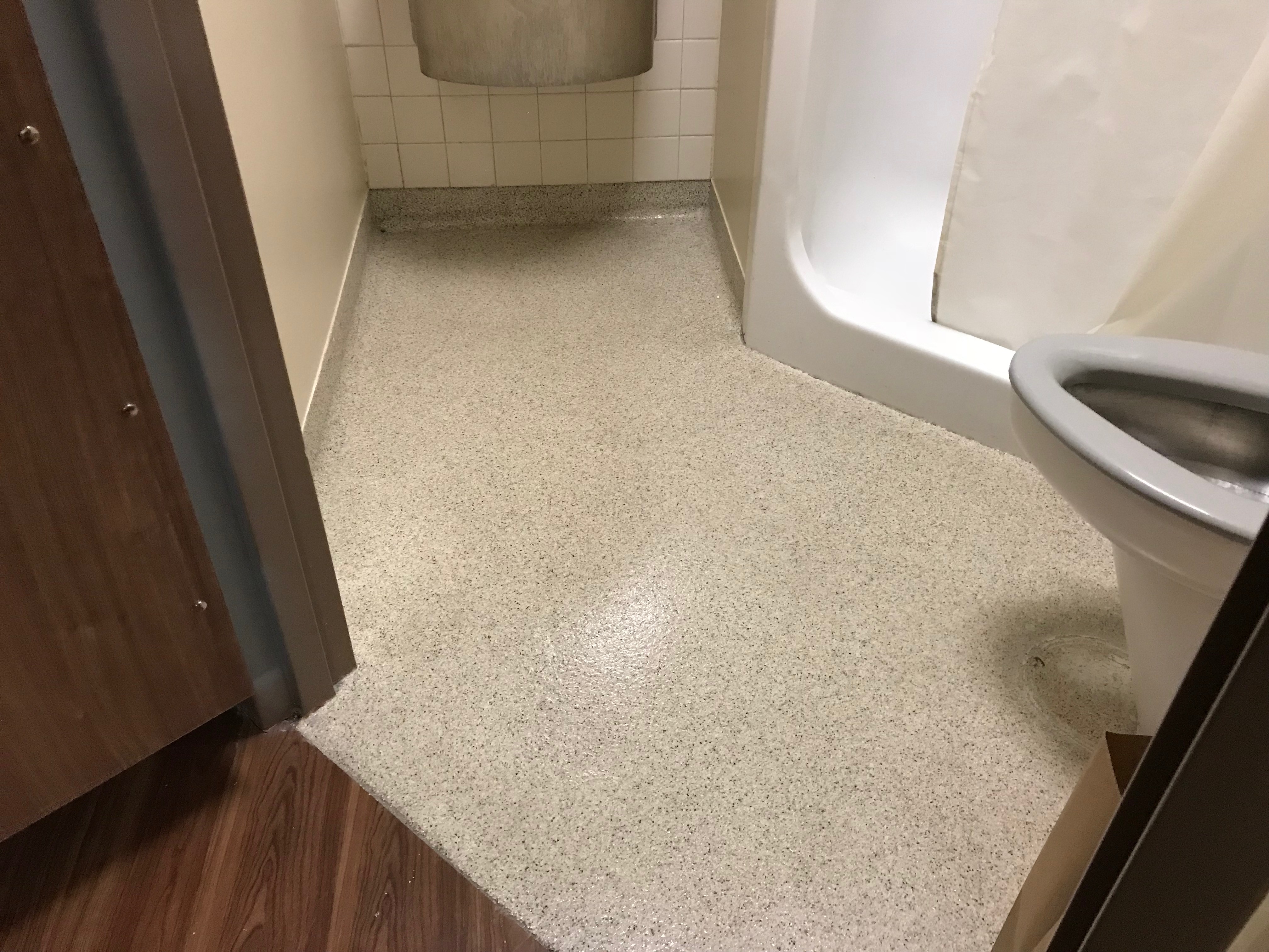 Epoxy Quartz with Clear coat