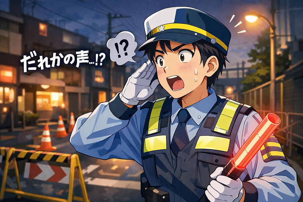 「ふぎゃー!!」現場に響いた謎の声の正体とは・・・?