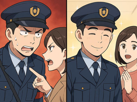 同じ警備員なのに、評価が180度違うのはなぜ?