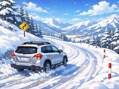 雪道を走るときの注意点 ― 雪国の知恵は「急がない」ことから始まる
