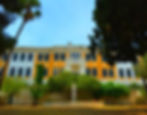 The old international boarding school founded by Sotirios Anargyros on Spetses.