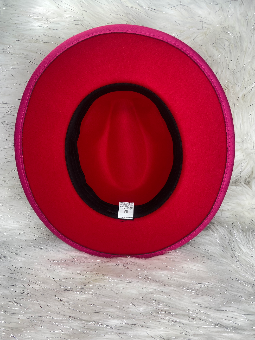 Thumbnail: Pink V Fedora Hat