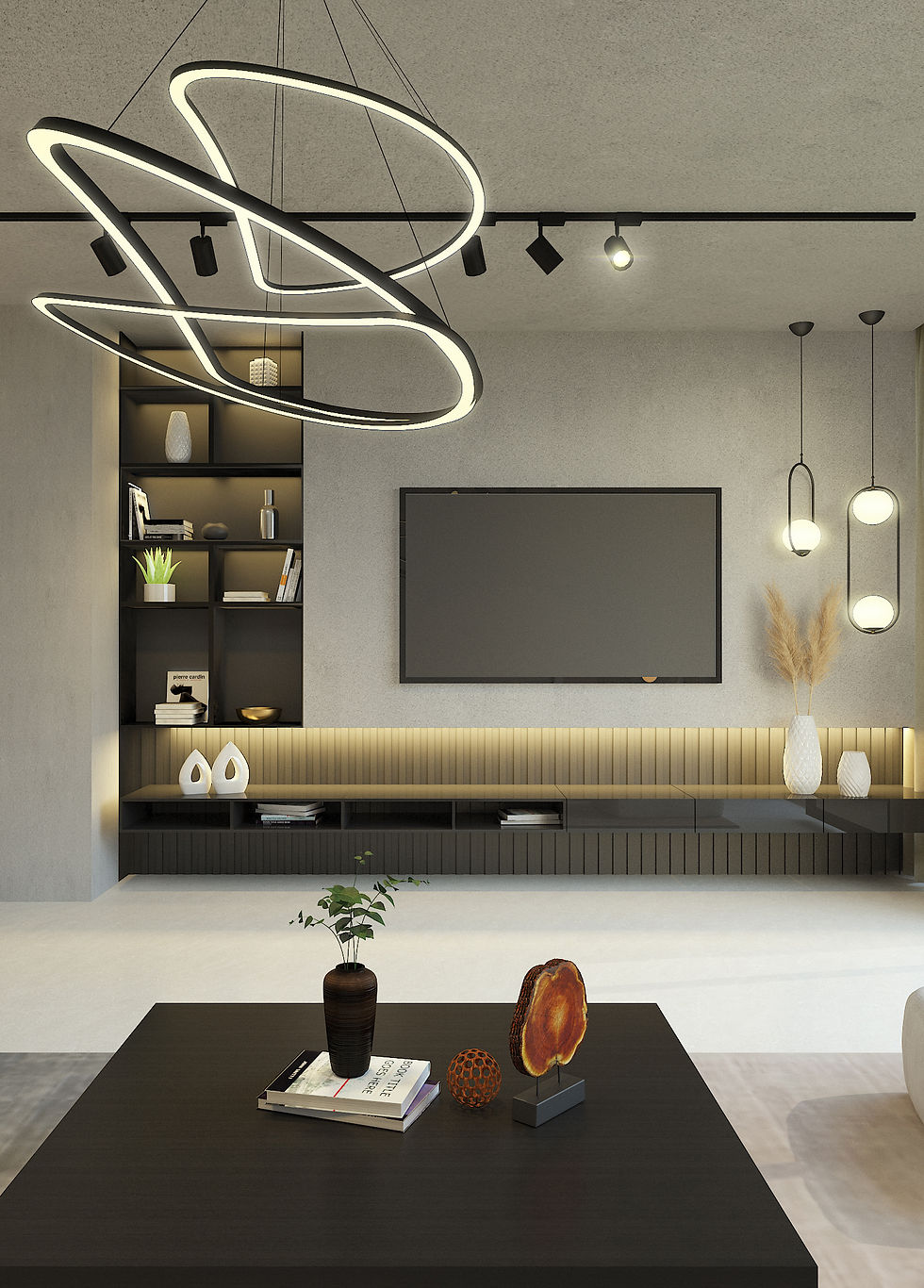 Livingrrom TV wall 2