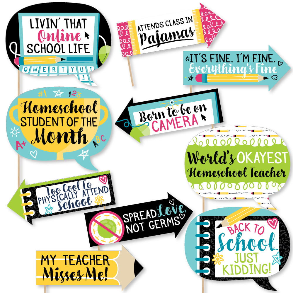 Funny Distance Learning - Back to School Classroom Decorations