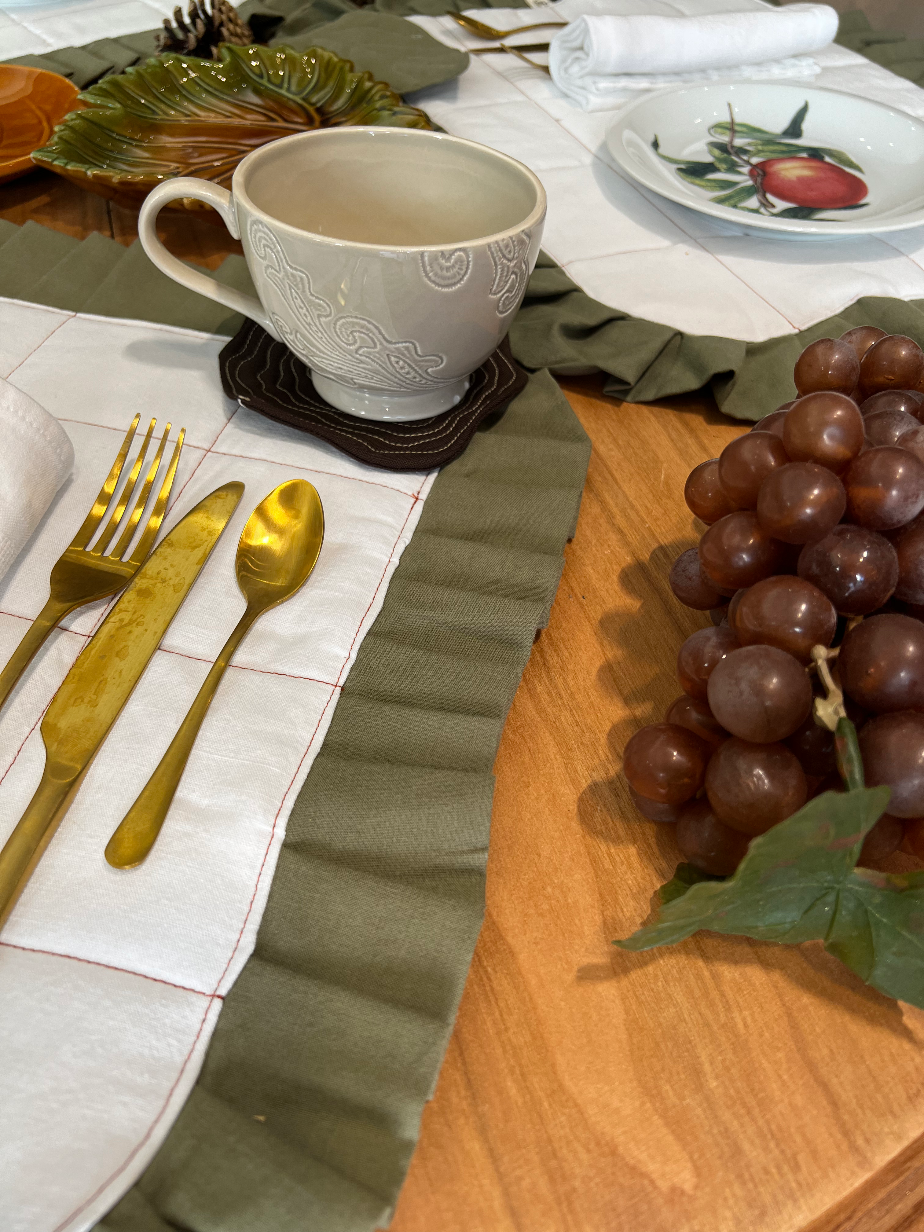 🍃Set de table “Sous-Bois Doré”