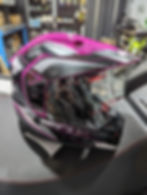 Pink helmets